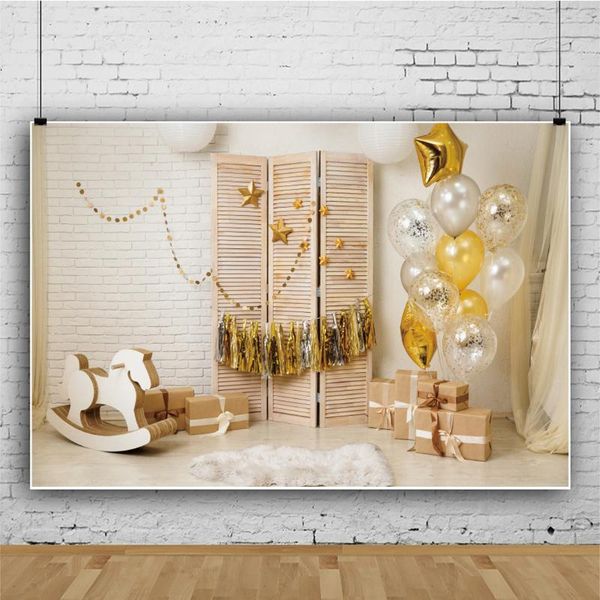 

fanxing birthday backdrop decoration background the one baby shower party pography