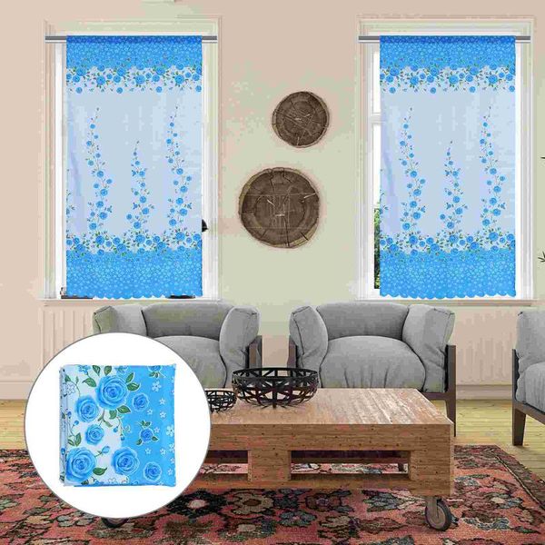 

curtain & drapes 1pc beautiful rose printed window for living room bedroom