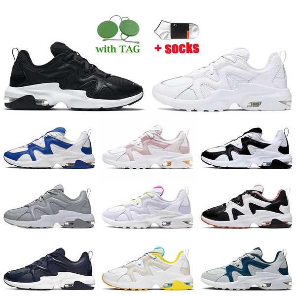 

2022 graviton lea women mens running shoes triple white black game royal barely rose valerian blue cream beige court purle grey sports train, White;red