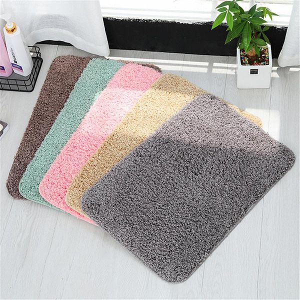 

lamb wool bathroom carpet bathtub bedroom living room entrance rug absorbent non-slip foot mat bedside rugs carpets