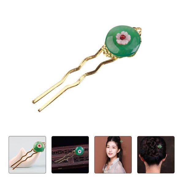 

hair clips delicate hairpin classical girls stick headwear decoration