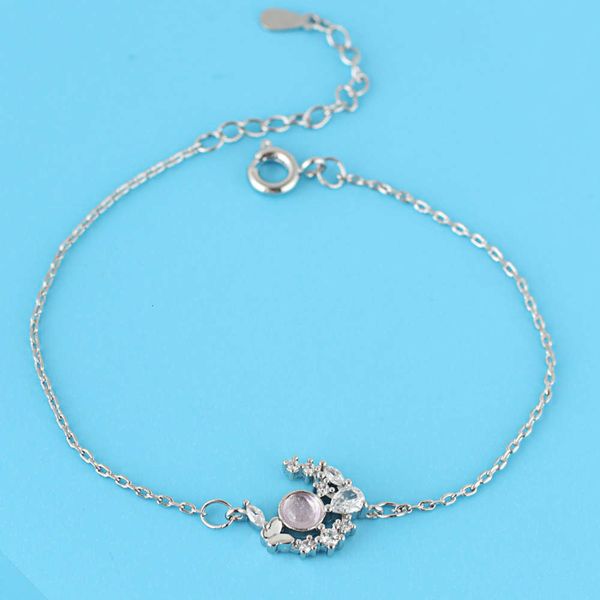 

net red butterfly friend female 520 lover student gift bracelet, Golden;silver