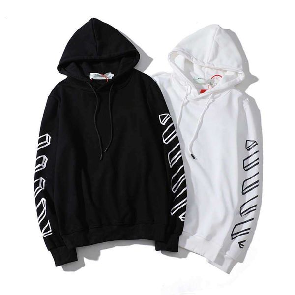 

fashion brand black and white sketch line couple sweater sweatshirts
