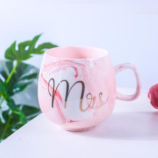

mugs creative ins marbling cup ceramic christmas mug flamingo coffee travel cute cat foot 72*85mm