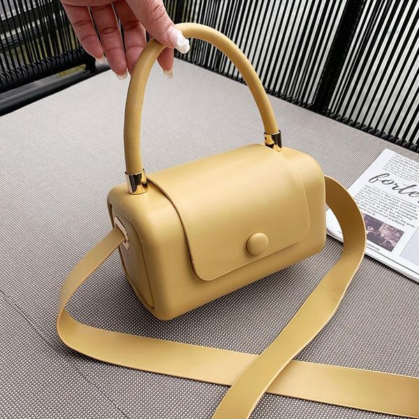 

evening bags candy color ladies shoulder bag 2021 small fresh female net red portable wide strap messenger