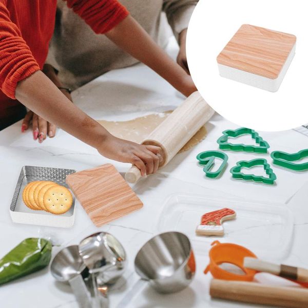

gift wrap 1pc cake pastry baking box square for decor (assorted color)