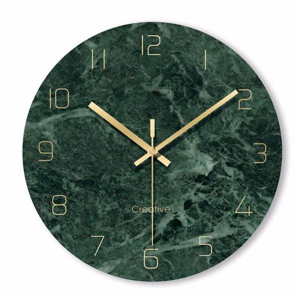 

wall clocks simple decorative creative nordic modern marble clock