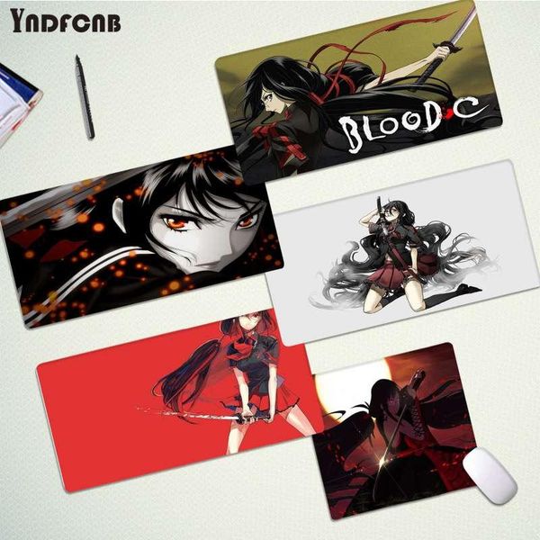

mouse pads & wrist rests japanese anime blood-c large gaming pad xl locking edge size for speed version game keyboard