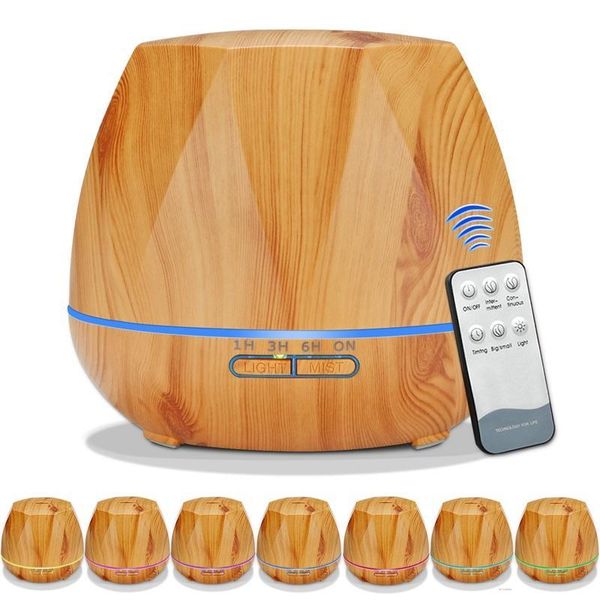 

humidifiers 500ml wooden pattern aroma diffuser ultrasonic essential oil household air purifier