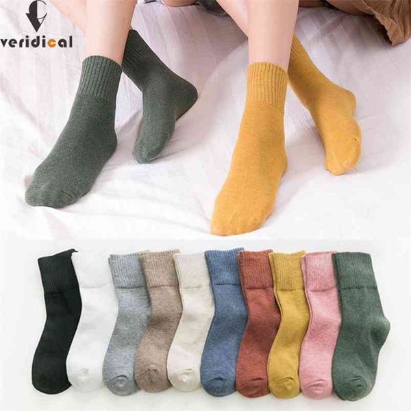 

veridical woman socks cotton short good quality business harajuku diabetic fluffy socks meia thermal socks fashions 5 pairs/lot 210720, Black;white