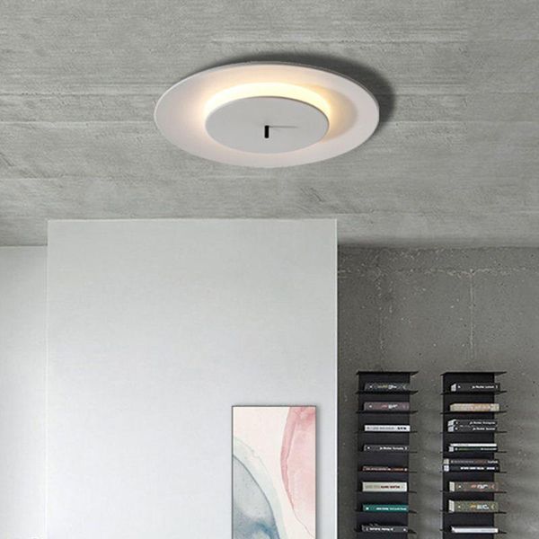 

ceiling lights nordic round bedroom lamp post modern minimalist home balcony book room led light