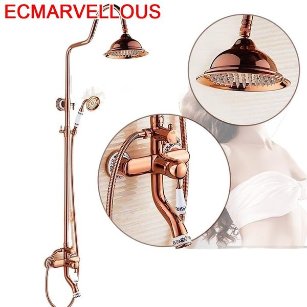 

banheiro lavabo choveiro duschset dusche piscina columna colonne de douche eletrico ducha chuveiro bathroom shower system sets