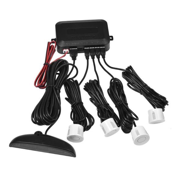 

car rear view cameras& parking sensors 11pcs buzzer reverse backup radar sound alert sensor kit 4 indicator probe system