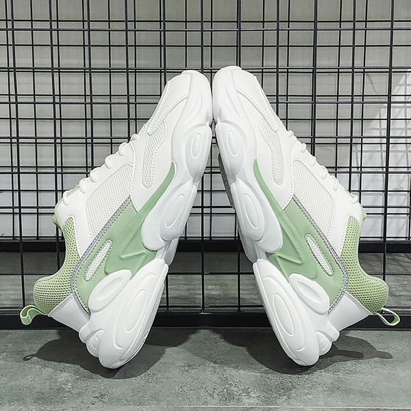 

2021 fashion men women running shoes black white b27 light blue green grey comfortable breathable trainers sports sneakers outdoor size 39-4