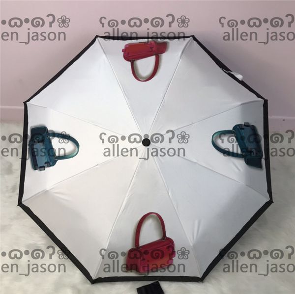 Taschen Sonnenschirme Hipster Automatische Designer-Luxusschirme Hochwertige Outdoor-Reisen Multifunktions-Winddichte Must-Schirme