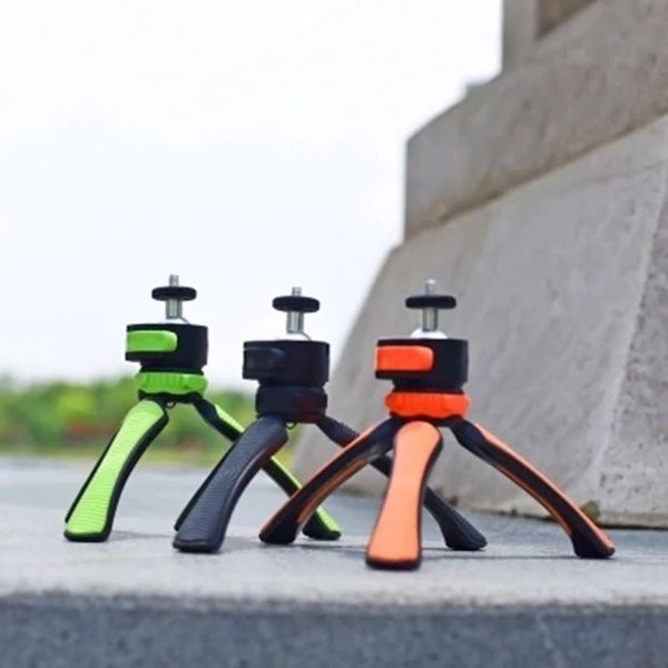 

pc mobile phone live camera po mini portable tripod stand with selfie color random tripods