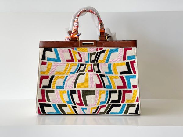 

designer tote bag branded crossbody mini luxurys bags handbag 2021 color letter printing large capacity cosmetic ladies canvas
