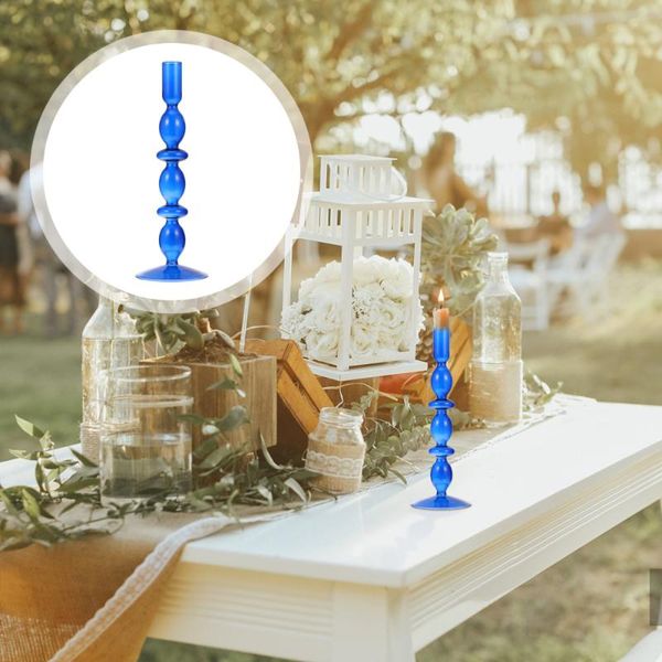 

candle holders 1 pc retro holder glass home candlelight dinner candlestick