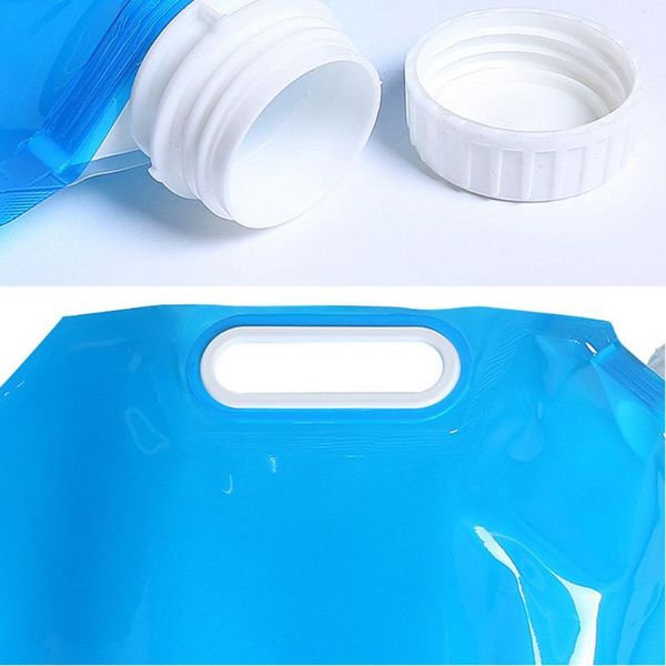 

hydration packs 5l/10l drinking water bag container bottle camping carrier foldable