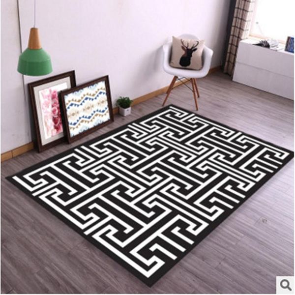 

carpets 3d printed geometric lattice for living room study bedside rugs and carpet bedroom yoga floor mat children crawl tapete