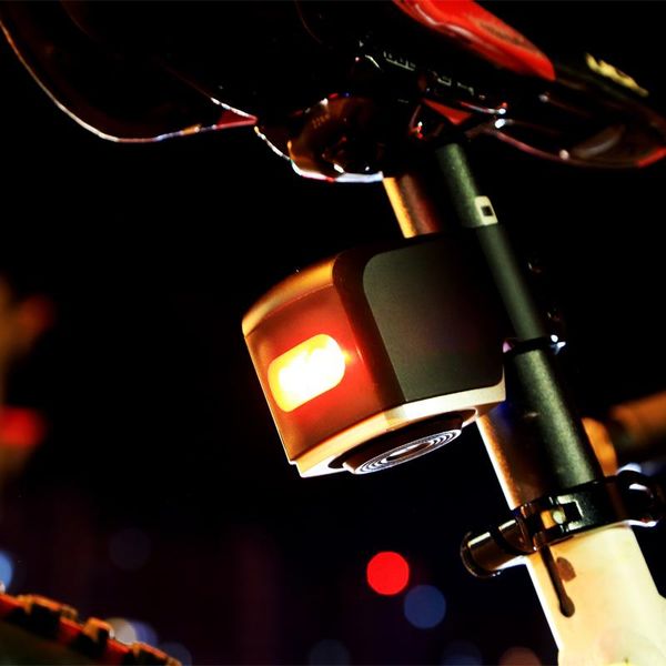 

bike horns electric scooter ebike alarm with rear flashing light key finder remote controller usb charging 2200mah battery