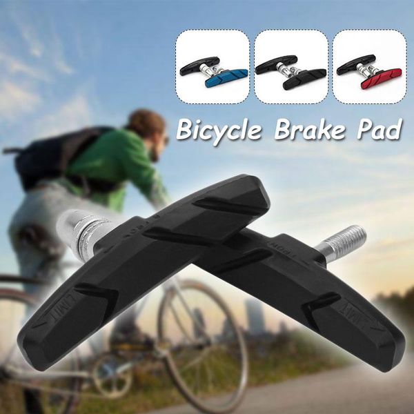 

bike brakes v brake 2pcs mountain pads road metal durable replacement wearproof accessories rubber bicycle