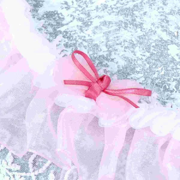 

dog apparel lace pet scarf bibs warm collar wedding decoration for cat (xs)