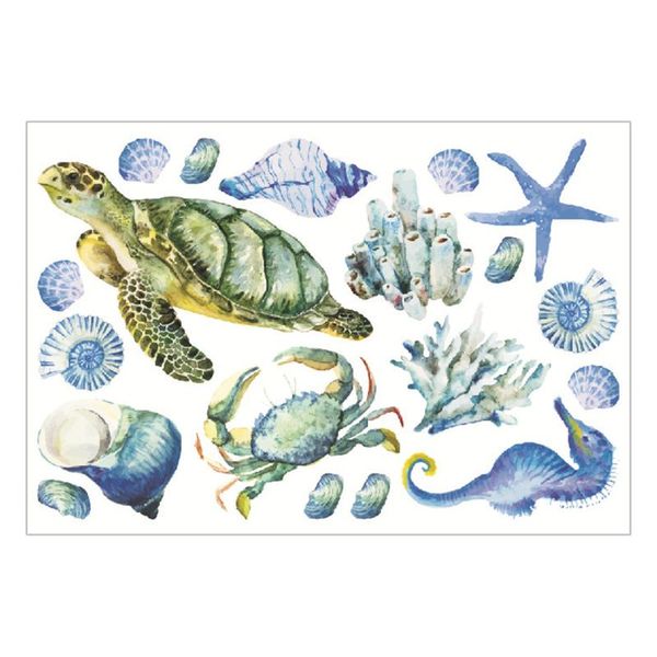 

wall stickers 1pc creative sea world decals removable room decoration