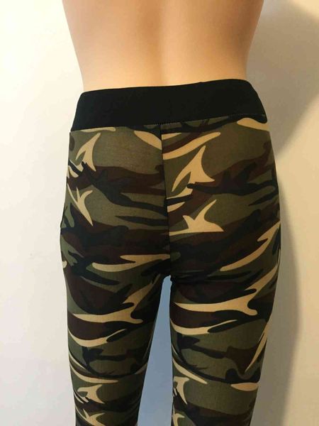 

women's pants & capris camouflage joggers women sweatpants harem camo drawstring pantalones femme mujer loose calca female mid wai, Black;white