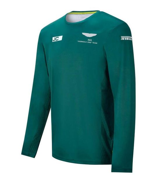 

customizable f1 racing team logo long-sleeved t-shirt 2021 formula one championship