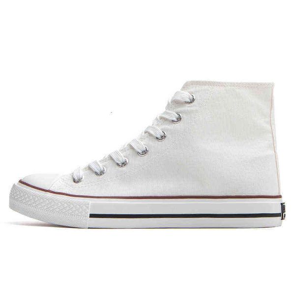 

huili canvas sho autumn classic high women's student low small white couple 473