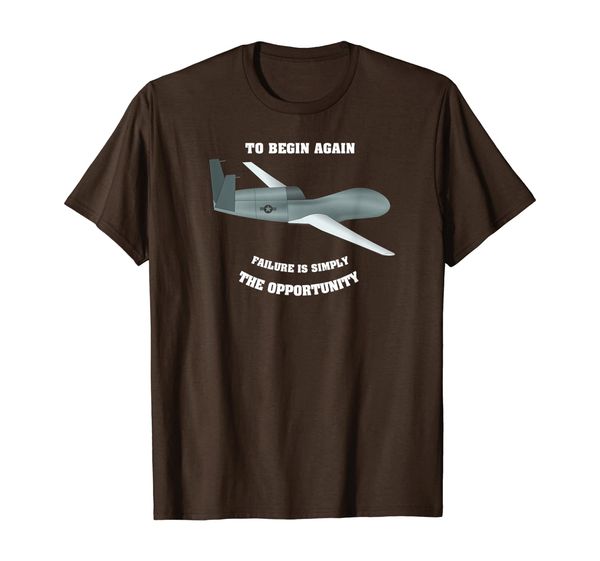 

RQ-4 Global Hawk UAV T-shirt - To begin again, Mainly pictures