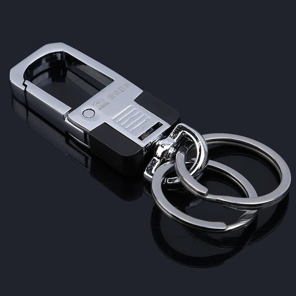 

keychains men luxury car keychain metal design unique for key style auto decoration accessories, Silver