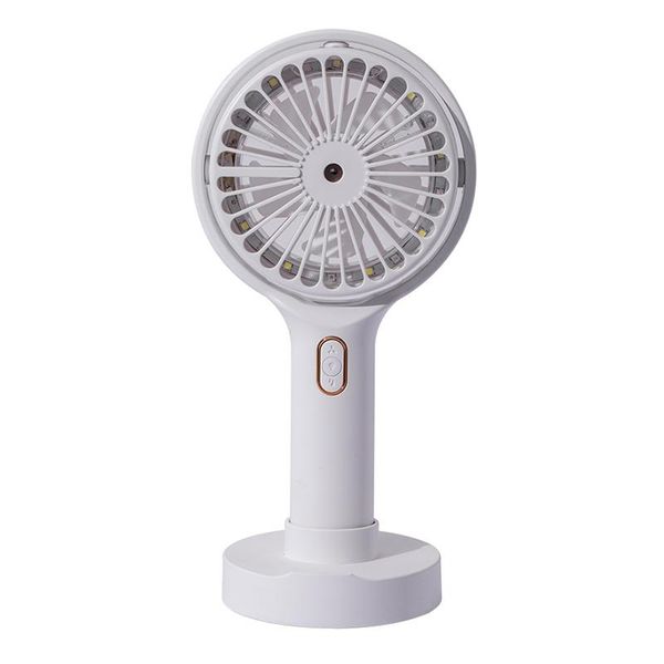 

party favor handheld stent humidity night lamp usb small fan light spray practical and durable summer style
