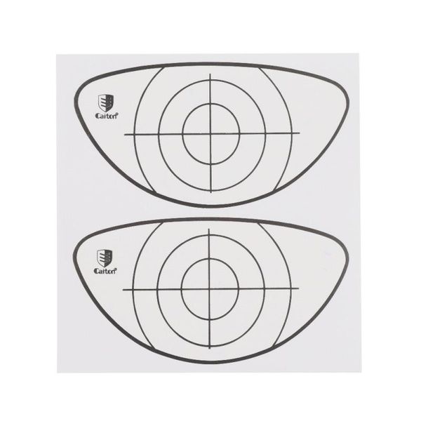 

golf training aids 10pcs/set target impact labels sticker tape recorder
