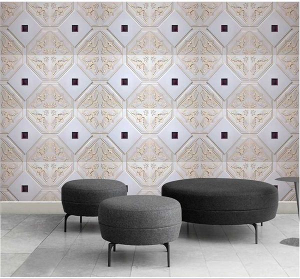 

wallpapers milofi high-grade soft relief package living room tv sofa bed background wall painting custom wallpaper 8d waterproof cloth