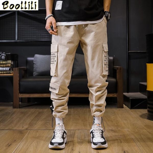 

men's pants 2021 men spring autumn hip hop harem mens casual korean oversize 3xl joggers trouers, Black