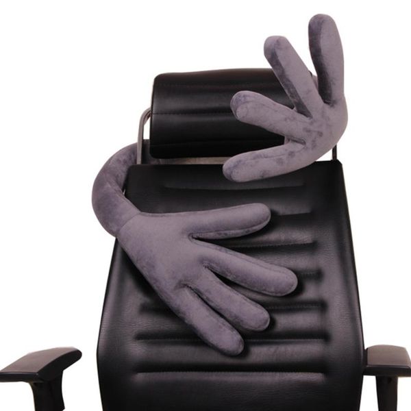 

pillow travel head hand shape neck support pillows automobile pad office noon break multi-function car