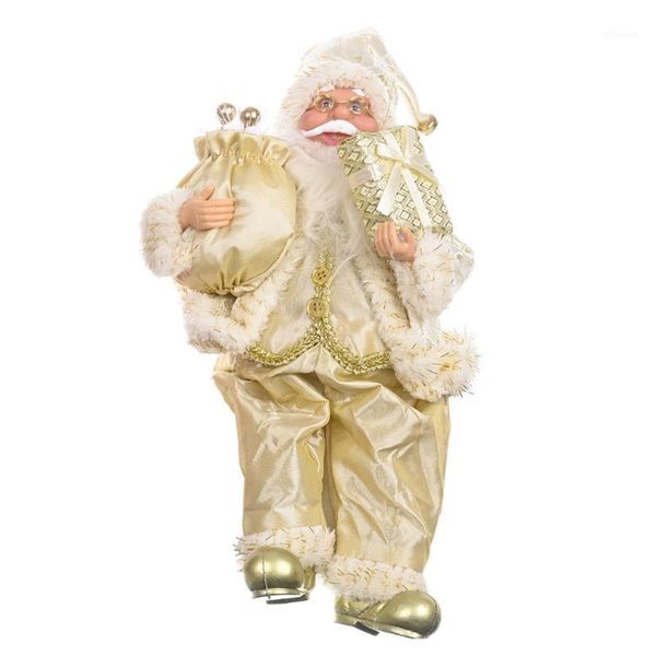 

christmas decorations decoration supplies sitting posture santa claus doll exquisite ornaments atmosphere