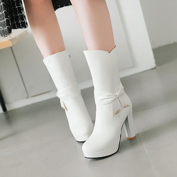 

boots big size women shoes ankle for ladies woman winter bow waterproof table, Black