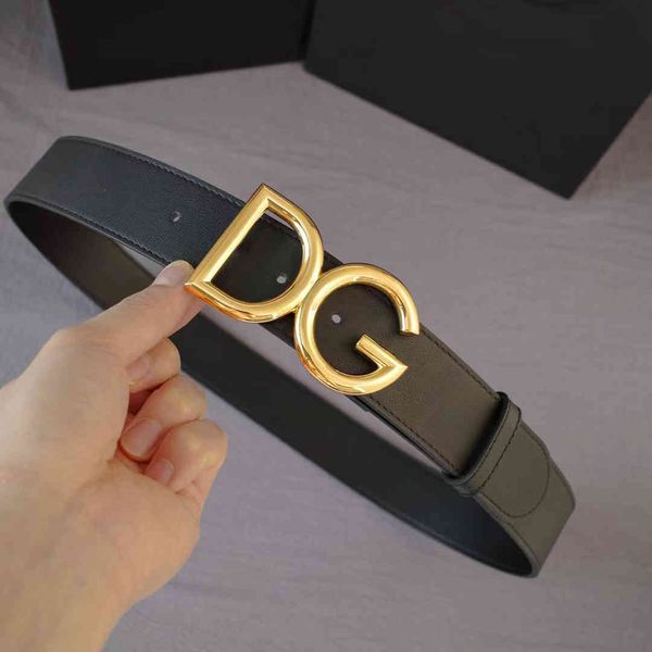 

new fashion leather ladi belt with brass letter gp, width 4.0cm, Black;brown