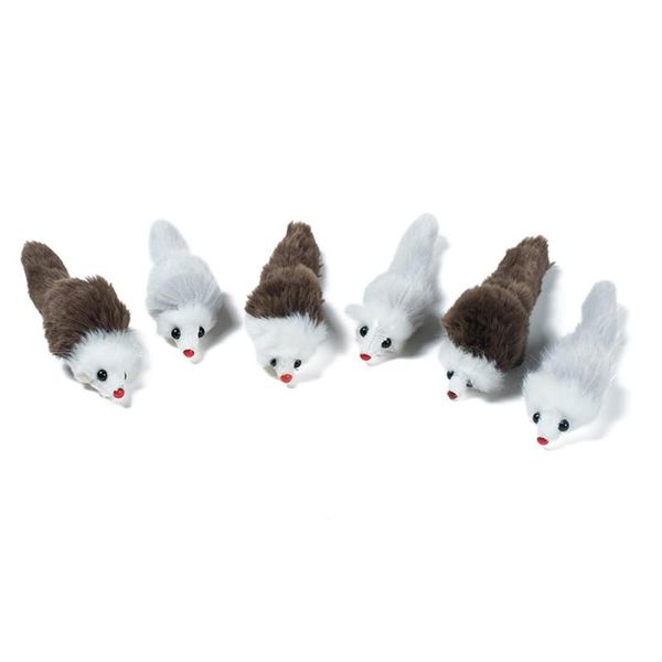 

cat toys 2021 pet plush big mouse vocal simulation toy cute chew fur catnip cleaning teeth training tool.6