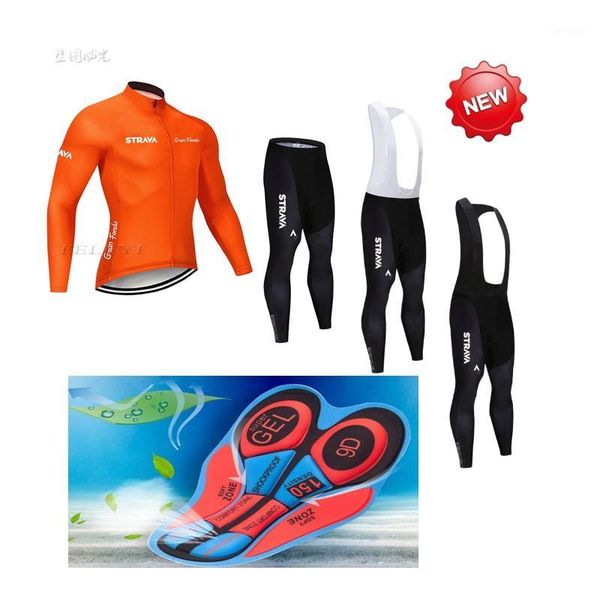 

pro long sleeve spring cycling jerseys set bike clothing uniform racing bicycle clothes wear maillot ropa ciclismo green1, Black;blue