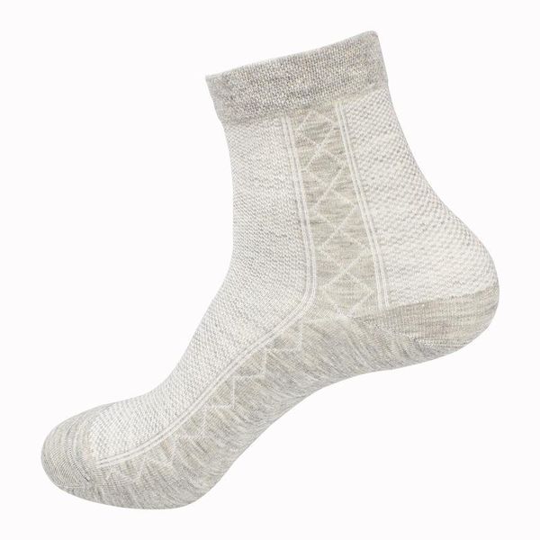 

socks men summer ultra-thin business mens solid color middle length stockings breathable mesh sock calcetines meias sox men's, Black