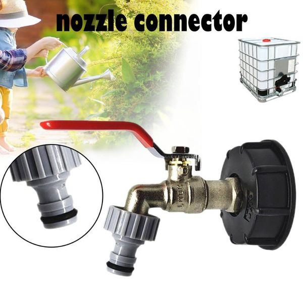 

watering equipments ibc tote tank grade drain adapter 1/2" garden hose faucet water connector replacement home supplies