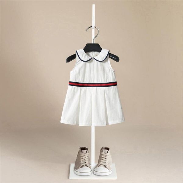 

girl's dresses est boutique summer dress baby girl clothes 1-5 t princess costume infant girls brand sleeveless birthday party, Red;yellow