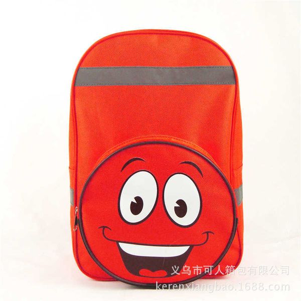 

cartoon animation children backpack safety reflective strip schoolbag kindergarten