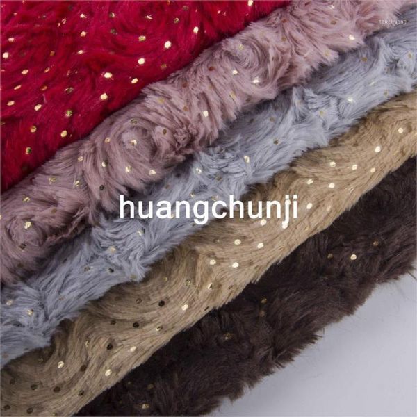 

fabric fashion spot pv velvet twisted rose fur grinding stamping clothing home textile cushion shoe fabric1 za8i, Black;white