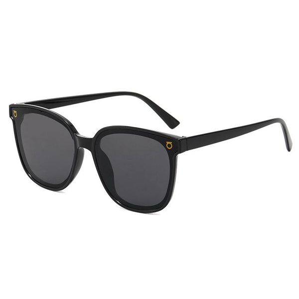 

outdoor eyewear retro square sun glasses ladies big frame sunglasses woman men fishion black blackout goggles uv400