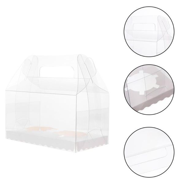

gift wrap 10pcs handheld dessert box cake wrapping boxes baking packaging containers